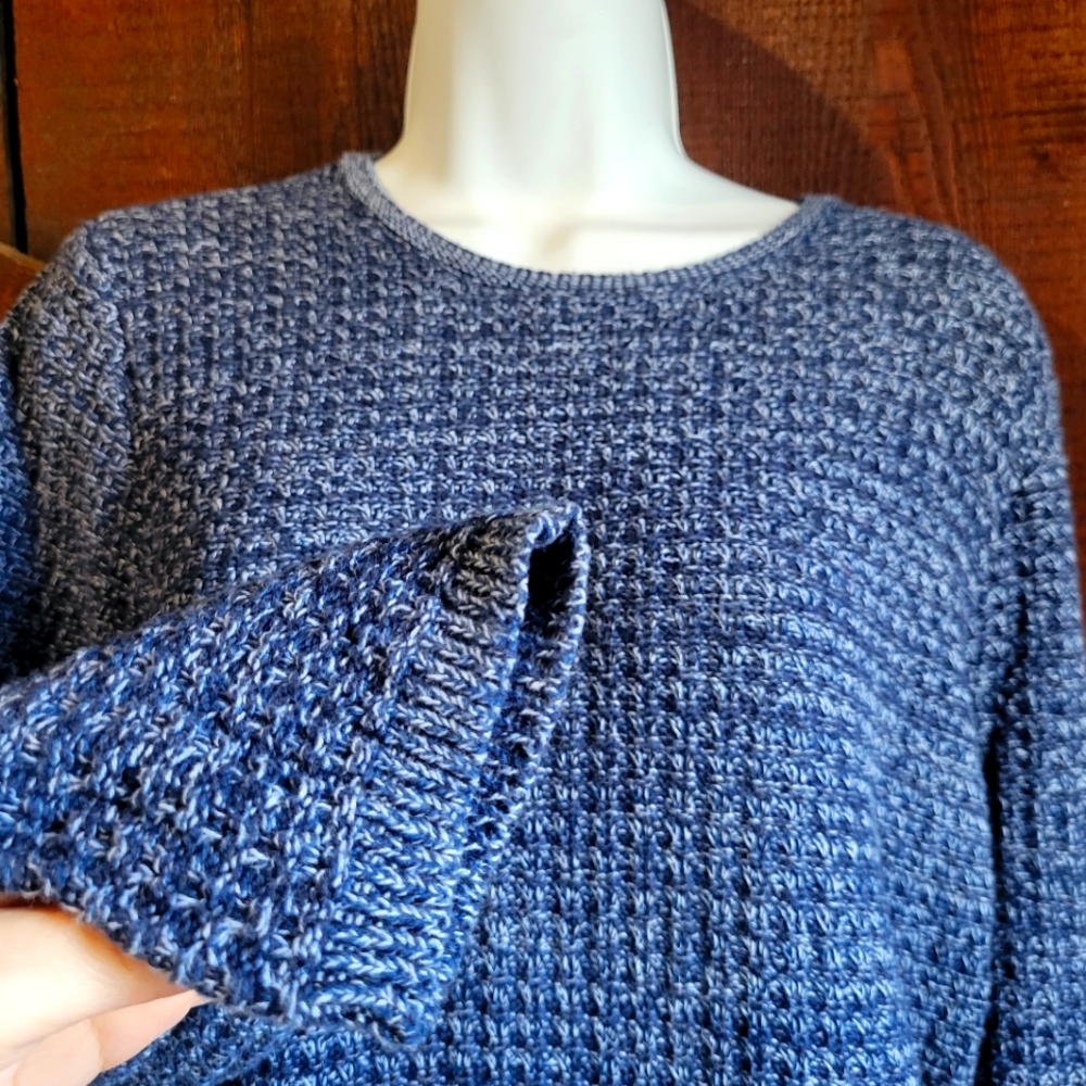 Blue Knit Sweater